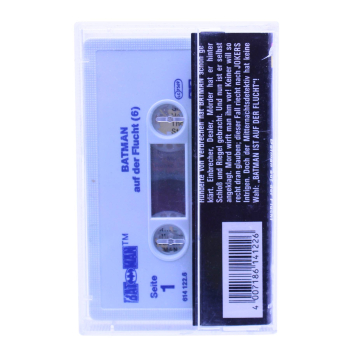 Batman Hörspielkassette Nr. 6 – Batman auf der Flucht (OHHA 1989) | Seltene Vintage MC